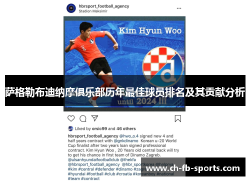 萨格勒布迪纳摩俱乐部历年最佳球员排名及其贡献分析
